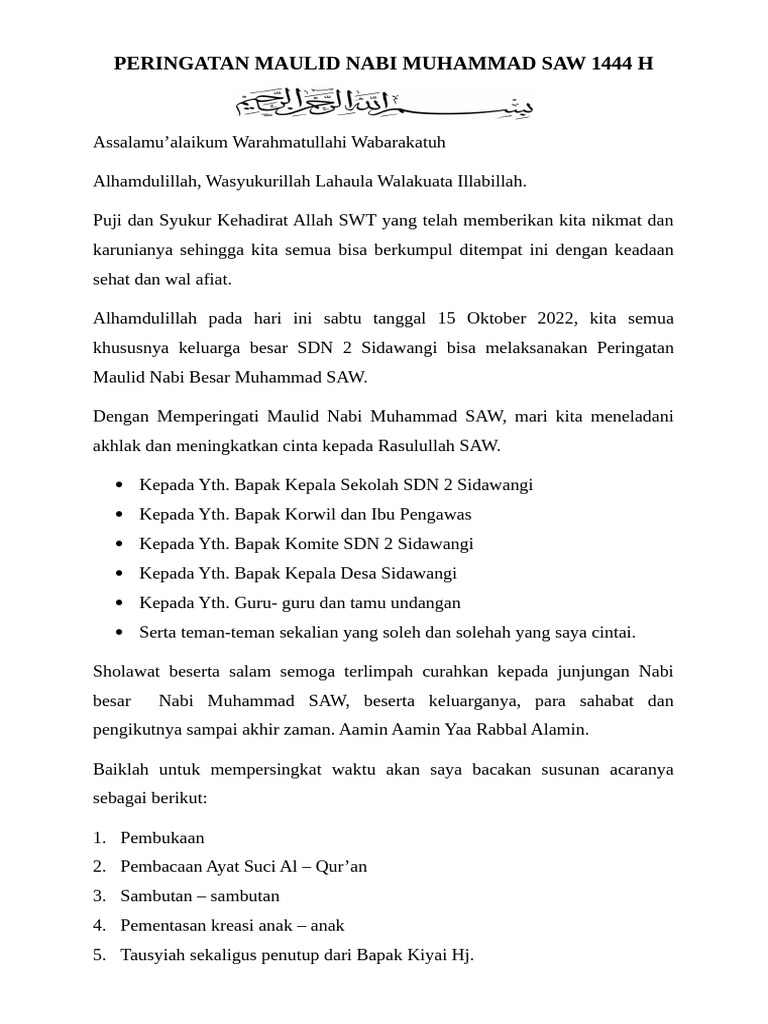 Teks MC | PDF