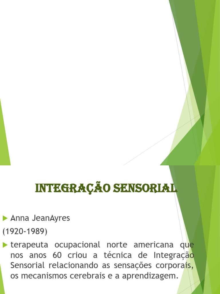 Integracao Sensorial PDF | PDF
