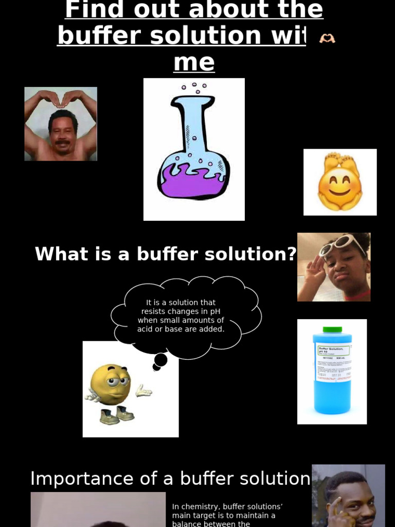 Buffer Chemistry Presentation Pdf