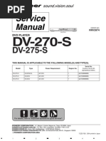 DVD Player: This Manual Is Applicable To The Following Model (S) and Type (S)