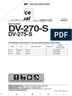 DVD Player: This Manual Is Applicable To The Following Model (S) and Type (S)