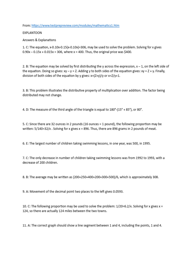 Solulu Math Part 1 | PDF