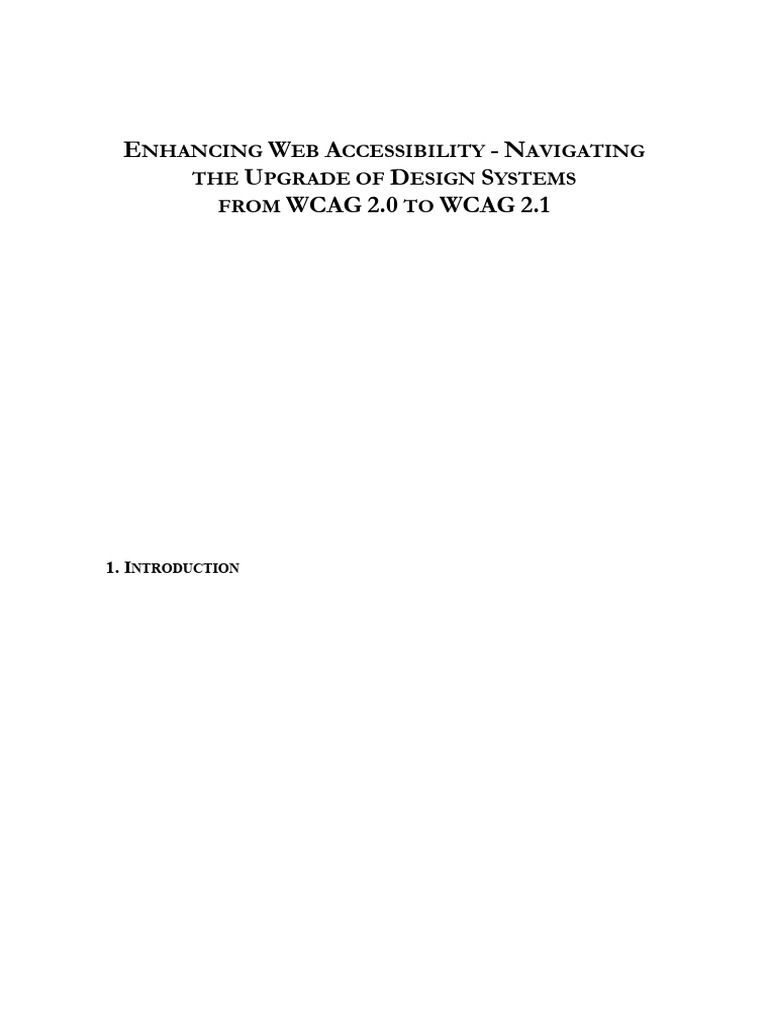 Enhancing Web Accessibility - Navigating The Upgrade of Design Systems ...