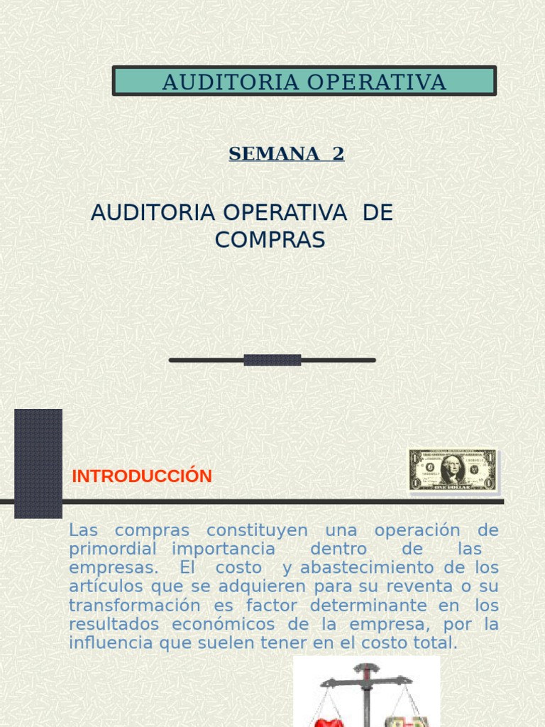 Auditoría de Compras Empresariales | PDF | Business | Crecimiento ...