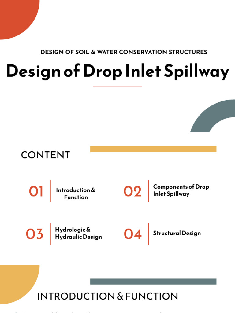 4.3drop Inlet Spillway | PDF
