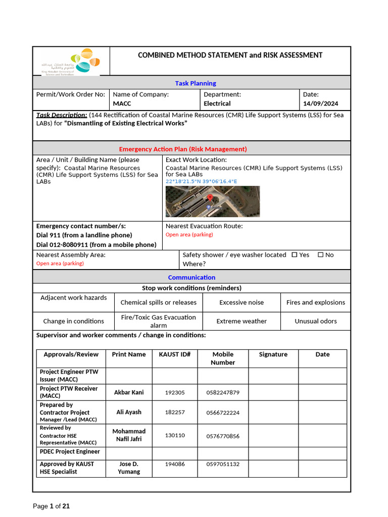 RAMS (PR-144) Dismantling of Existing Civil Works | PDF