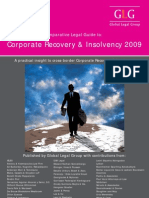 Intl Legal Guide To Corp Recovery & Insolvency