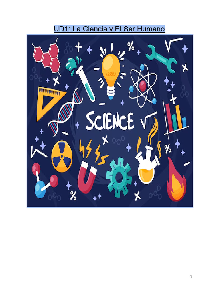 UD1 - La Ciencia y El Ser Humano Javier Pedraza | PDF