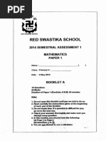 PSLE Standard Maths 2024 Paper 1 | PDF