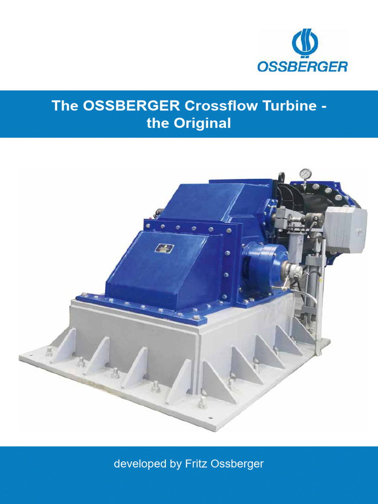 1-2-02 The OSSBERGER Crossflow Turbine | PDF