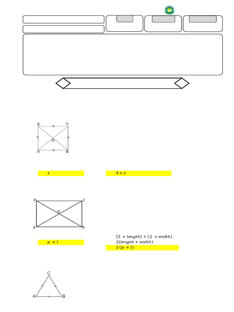 APPENDIX 1 GEOMETRI SHAPE IX Grade | PDF