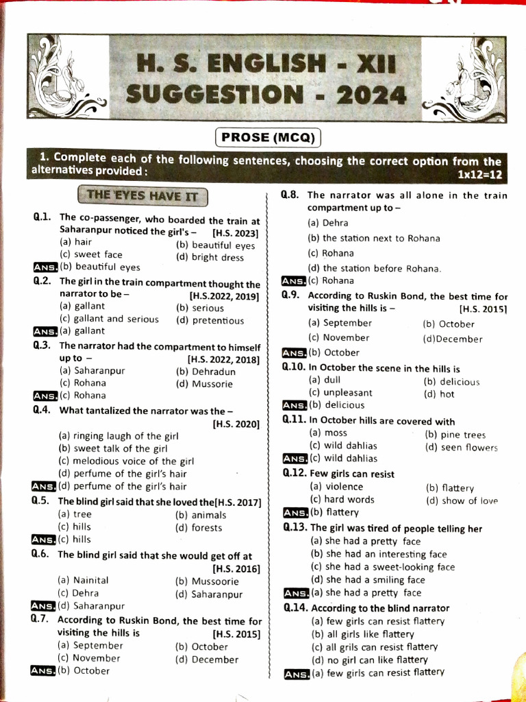 English Notes | PDF