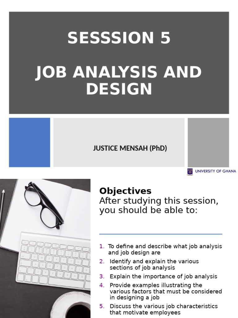 Lecture 5 - Job Analysis - Design 2 | PDF