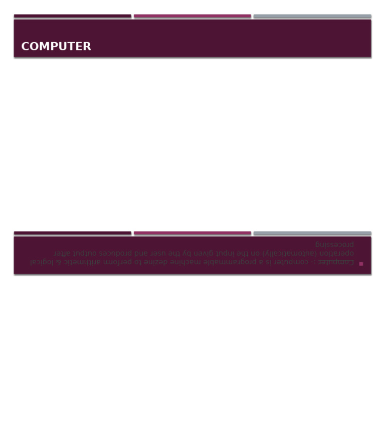 Presentation On Computer Pdf