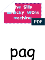 Silly Whacky Word Machine