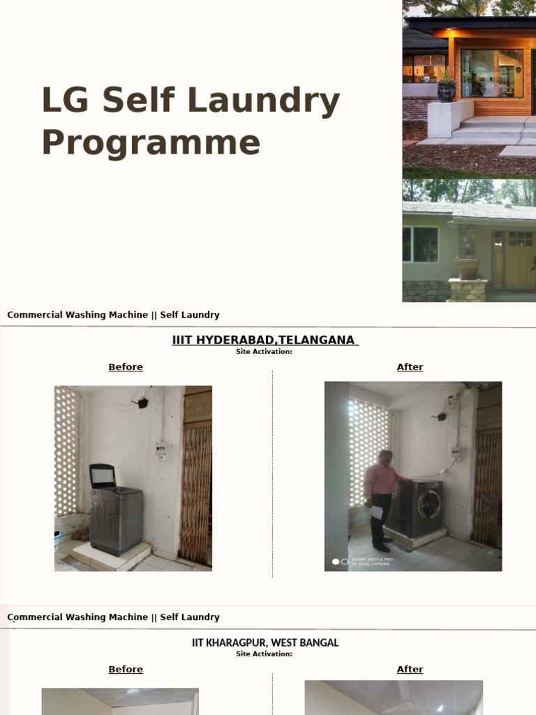 LG Self Laundry | PDF