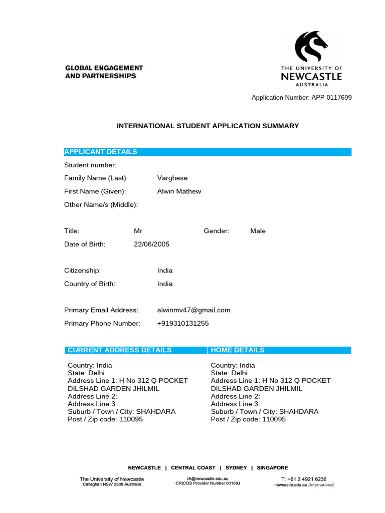 Application Summary V12.5.0 | PDF