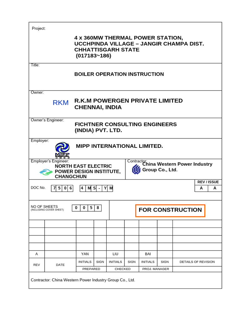 Boiler Operation Guidelines for Power Plant | PDF | Boiler | Technology ...