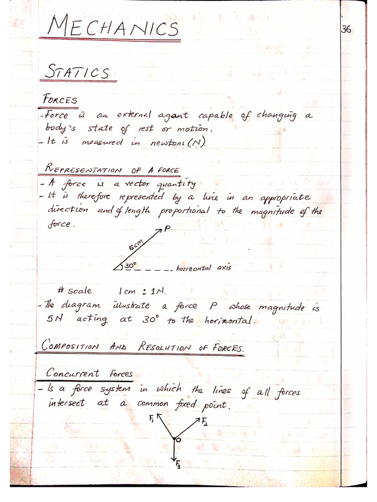 Physics Notes Mechanics T A Mahosi Pdf