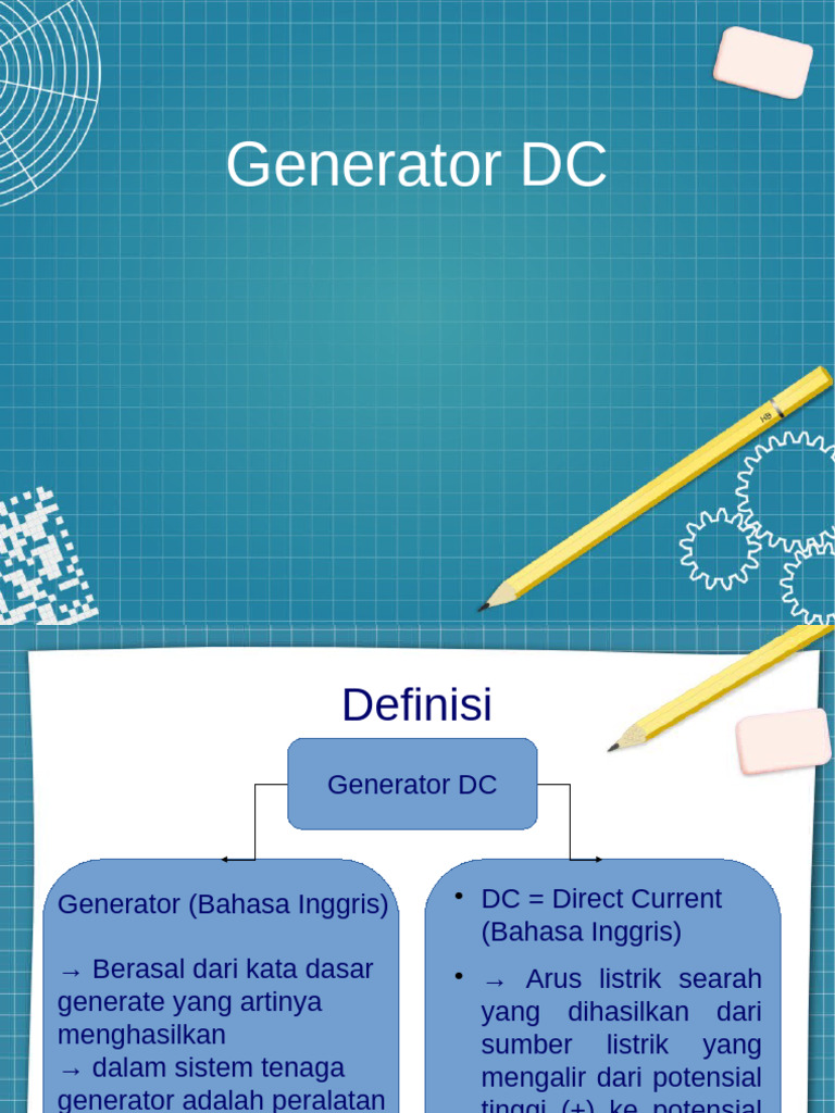 Generator DC | PDF