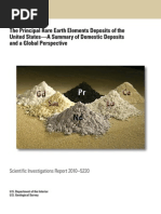 Pea Ridge  The Principal Rare Earth Elements Deposits of the  United States—A Summary of Domestic Deposits  and a Global Perspectiv