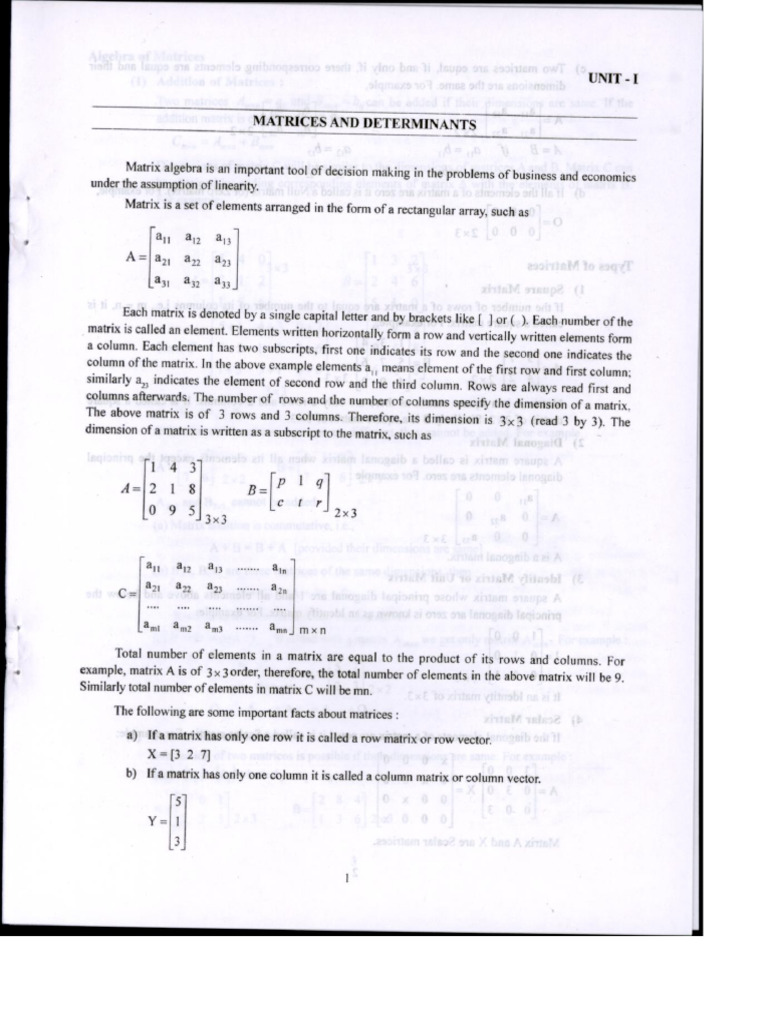 Business Mathematics B.com Notes | PDF
