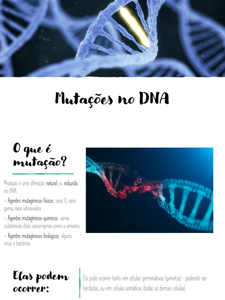 Aula 04 - 3A Mutações | PDF
