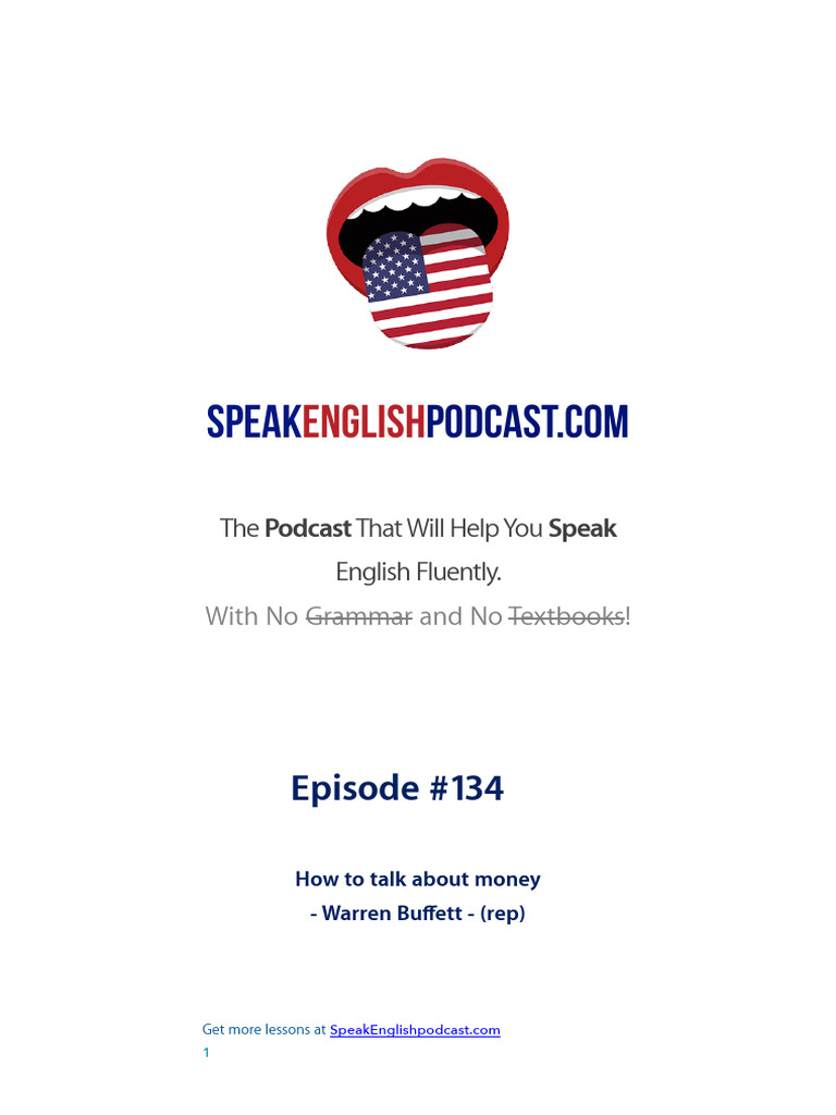 134 How To Talk About Money in English | PDF
