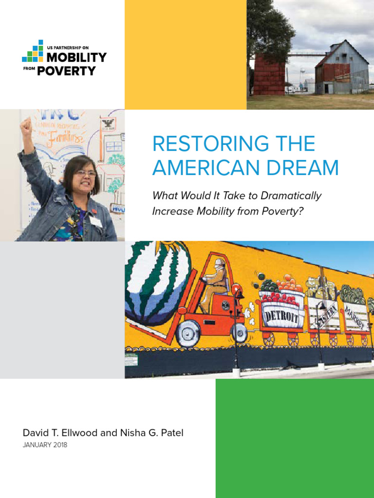 Restoring The American Dream | PDF