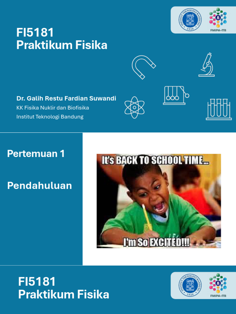 FI 5181 - 1 - Pendahuluan | PDF