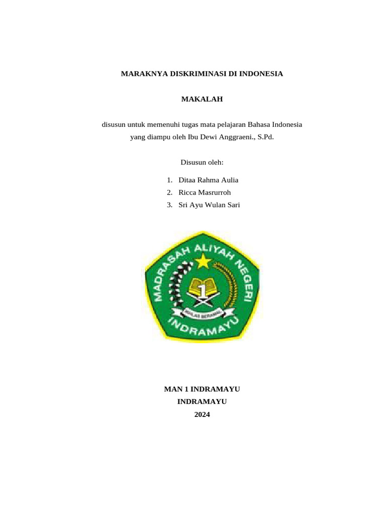 B Indonesia Primaa Pdf