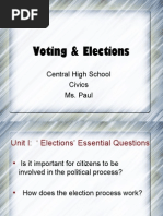 Unit 1 - Elections