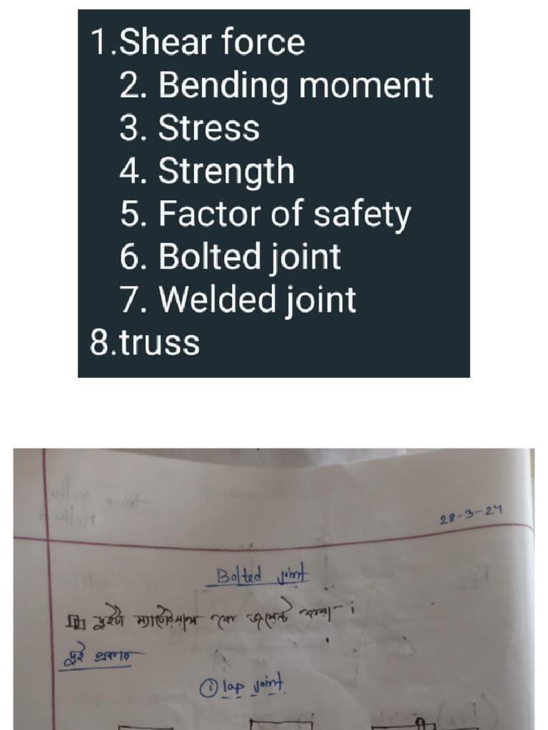 Bolted Joint | PDF