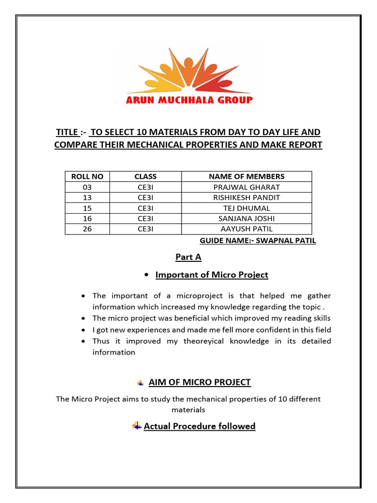MOS micro project | PDF