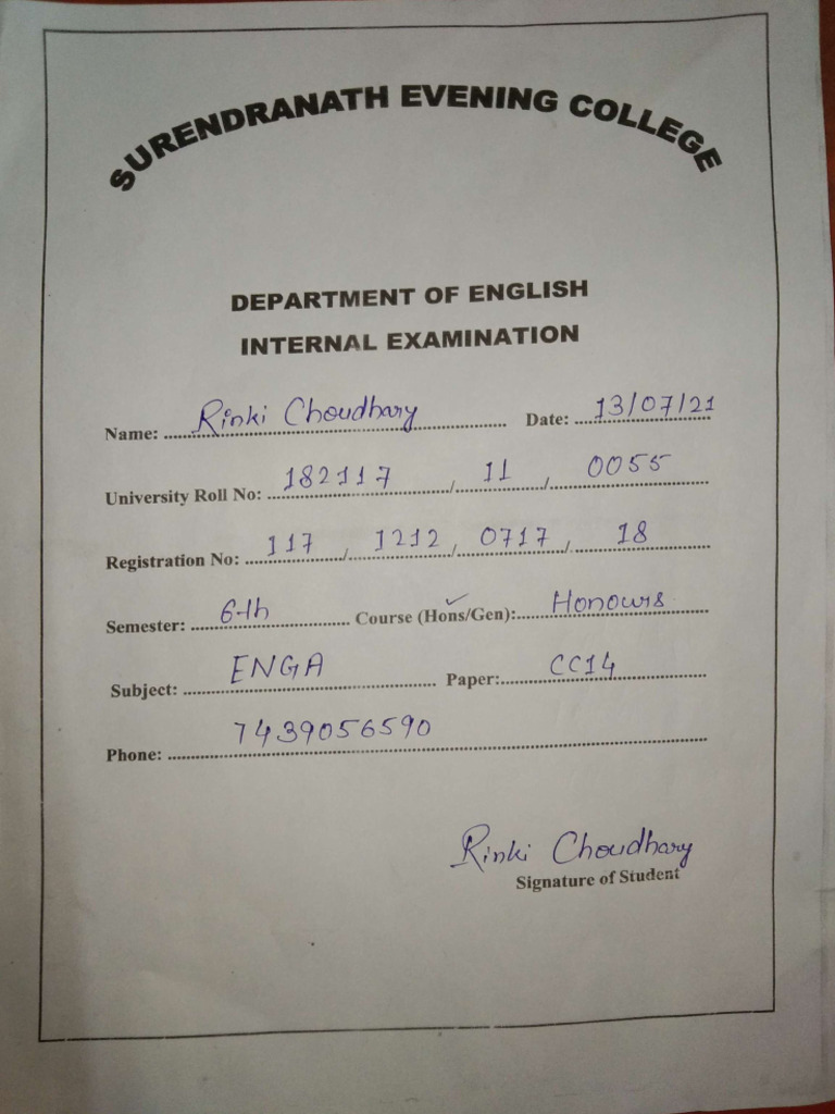 Cc14-English Literature | PDF