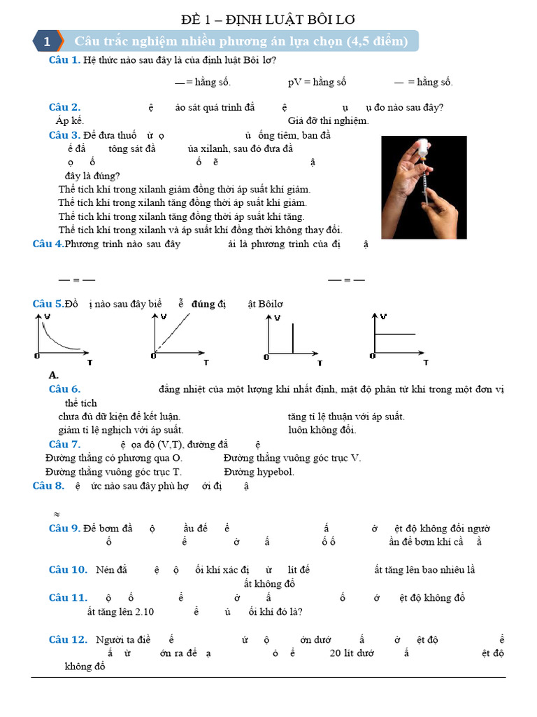 BT Lớp A1 A2 | PDF