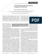 Bruce H. Lipshutz and Stefan Tasler- Preparation of Nickel-on-Charcoal (Ni/C)