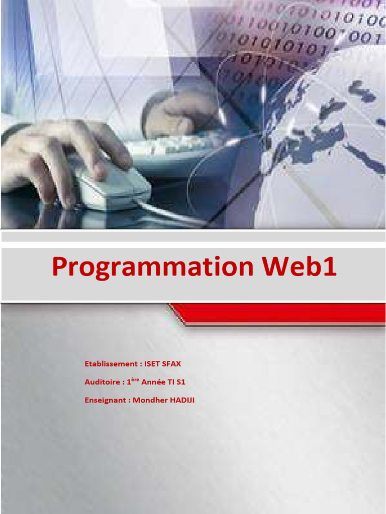 Prog Web1 | PDF