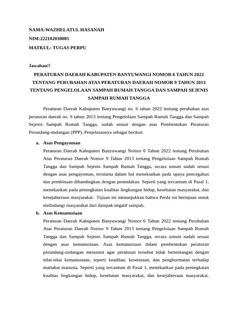 Tugas Perpu | PDF