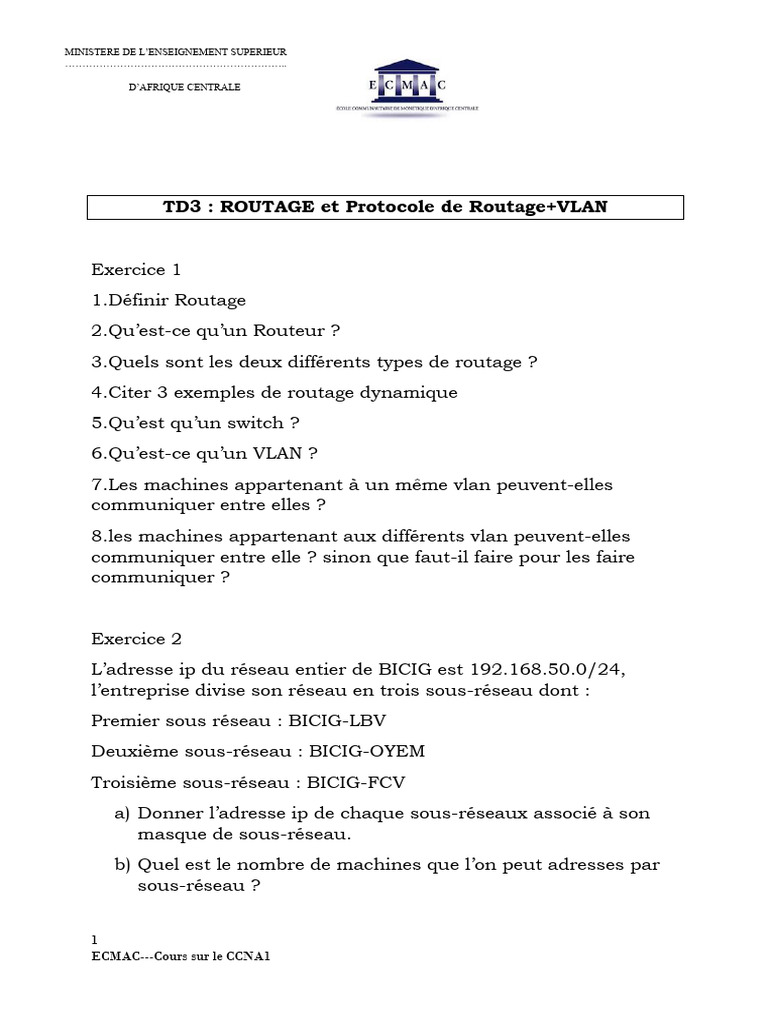 Td3 ccna pdf