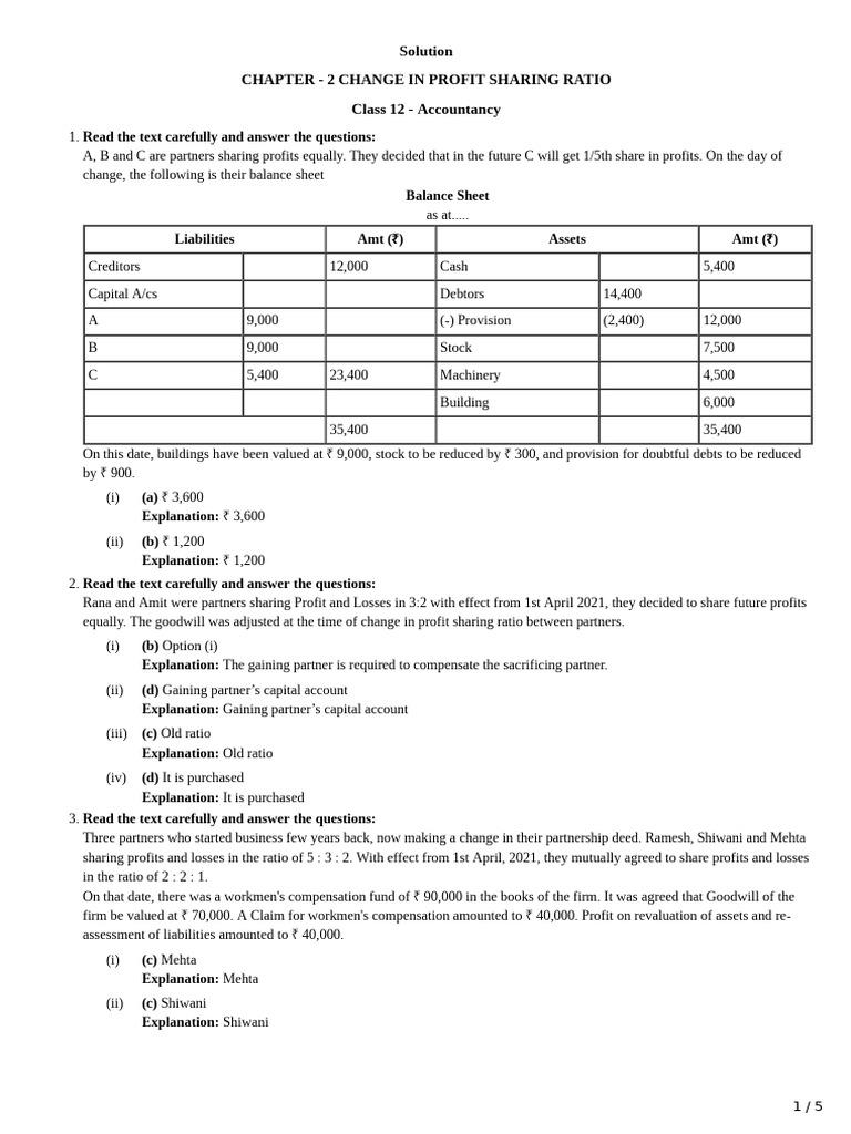 Chapter 2 Change in PSR Test Solution | PDF