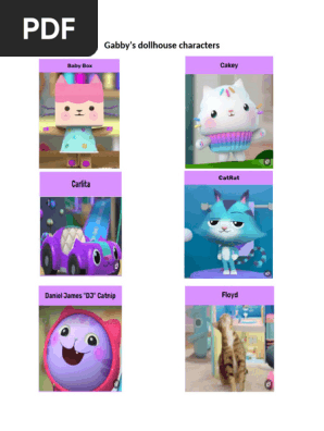 Gabby's Dollhouse Characters