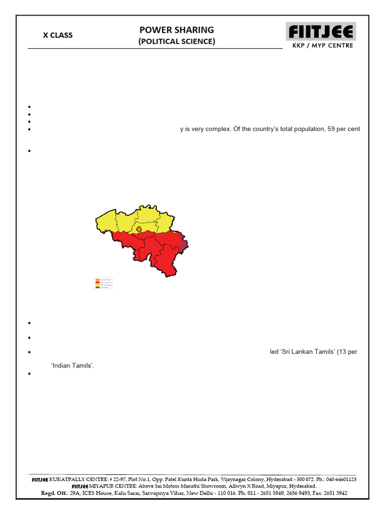 10th+class Power+Sharing Social+Material+ (SMV) | PDF