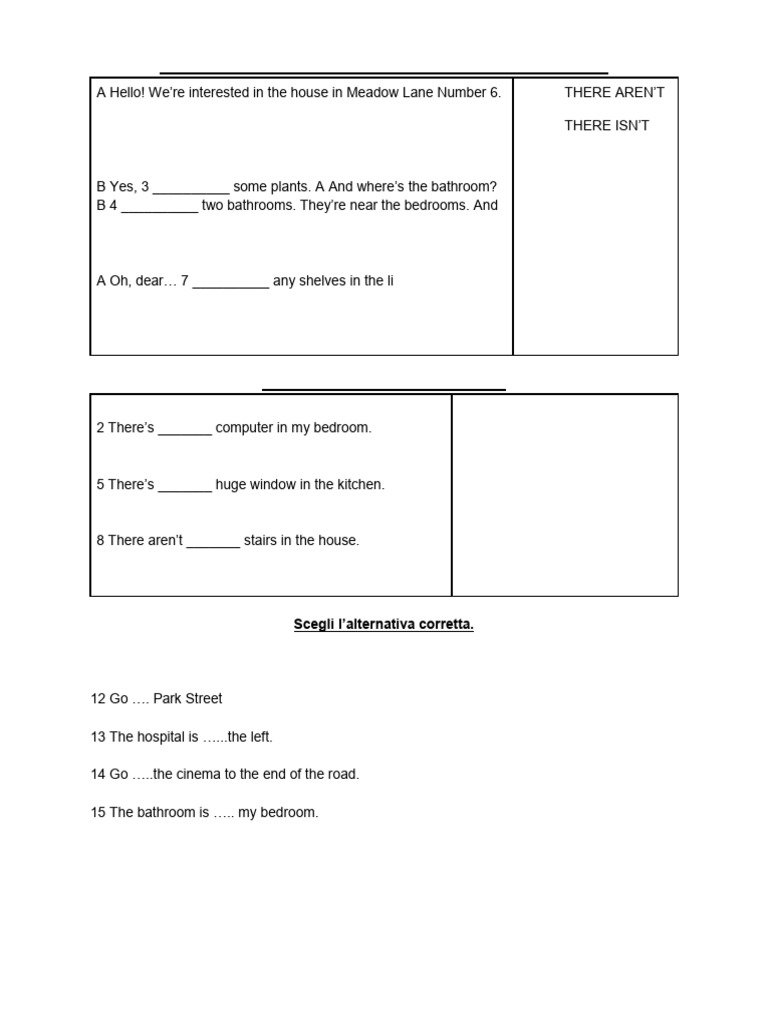 Test 1st Year Revisiond 2 | PDF