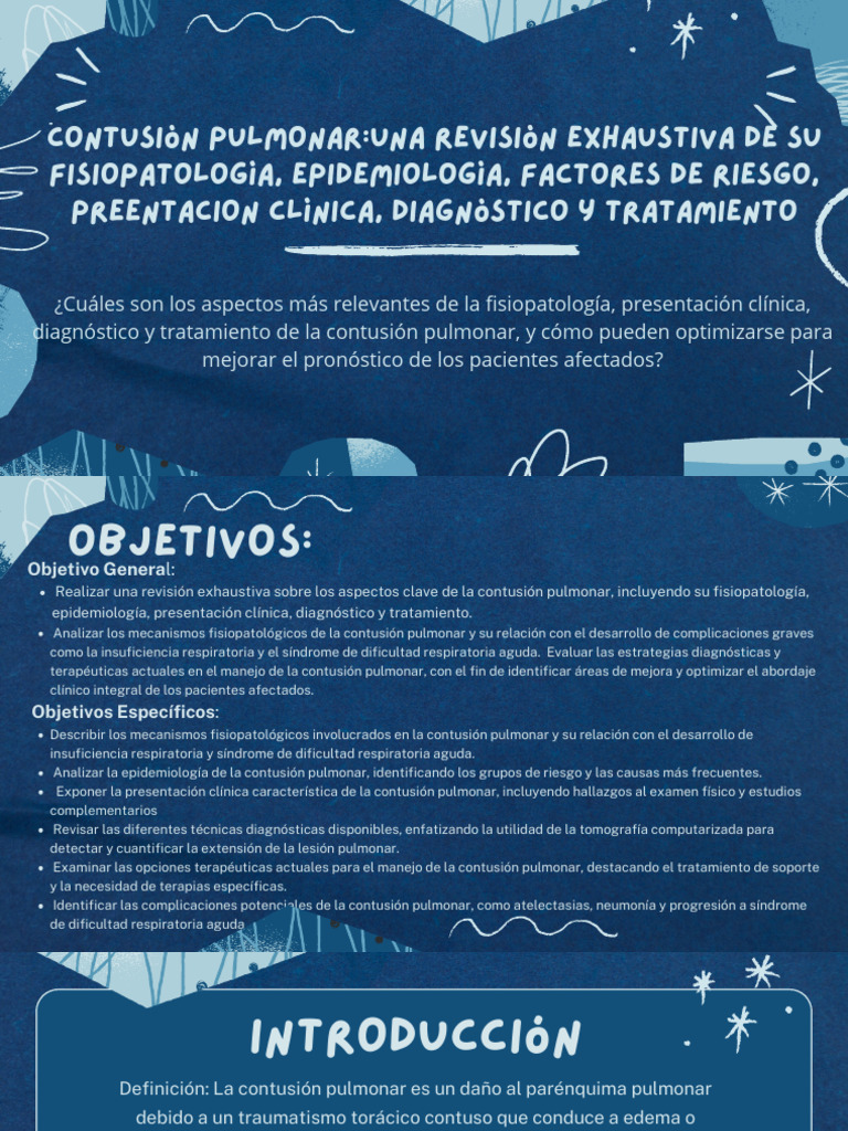 Contusion Pulmonar | PDF
