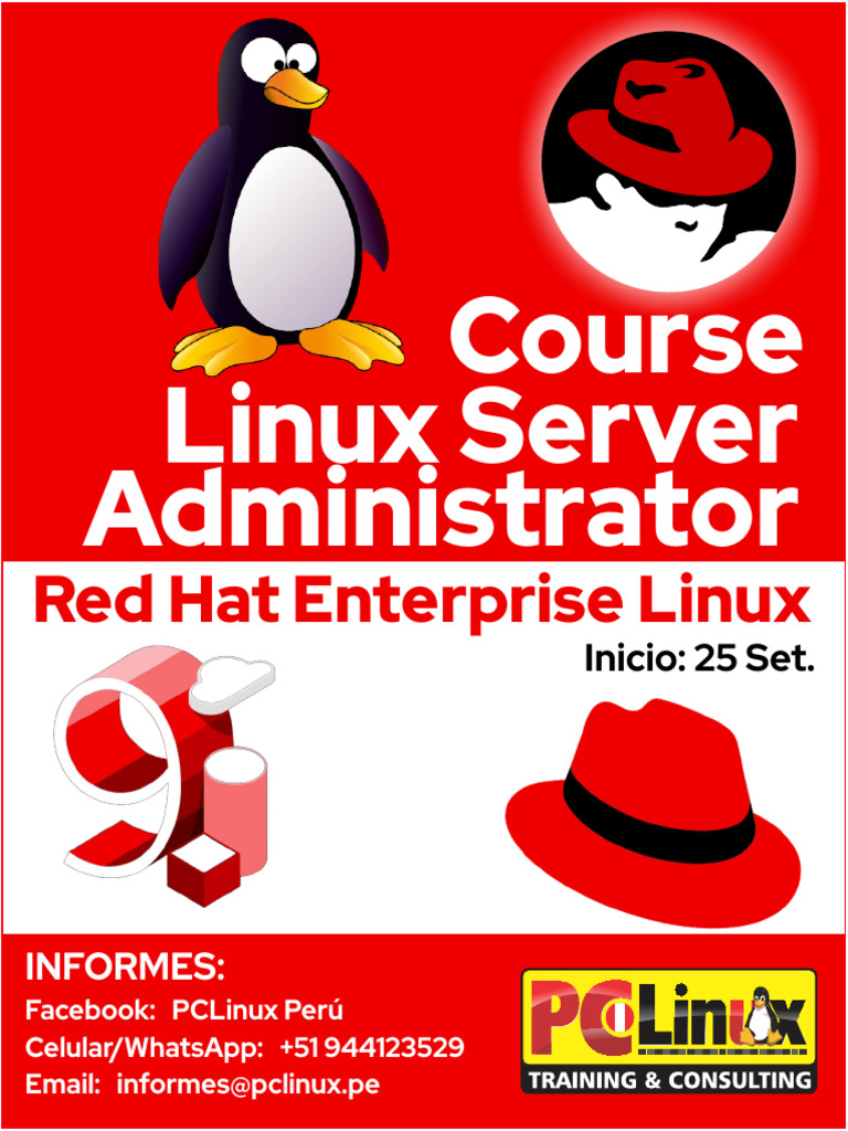 Brochure - Course Linux Server Administrator - Red Hat Enterprise Linux ...