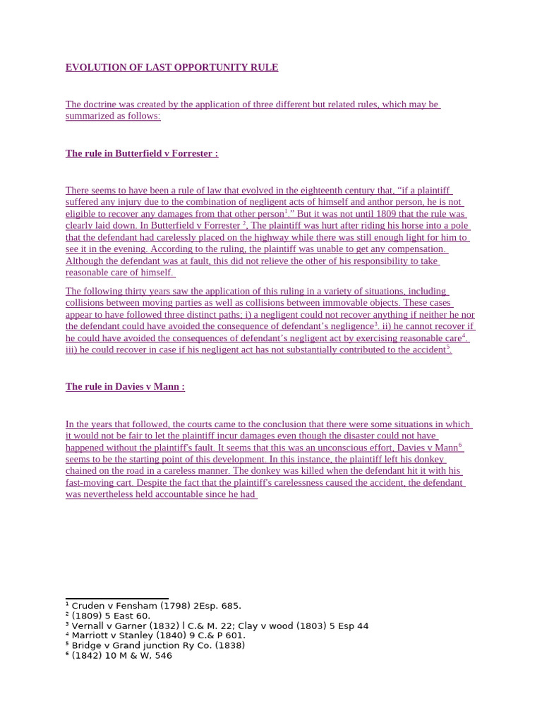 Last Opportunity | PDF