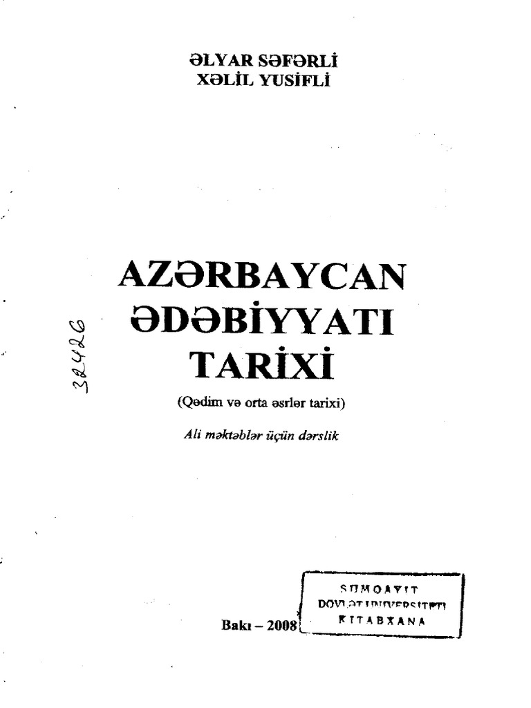 Odobiyyarr: Azorbaycan | PDF