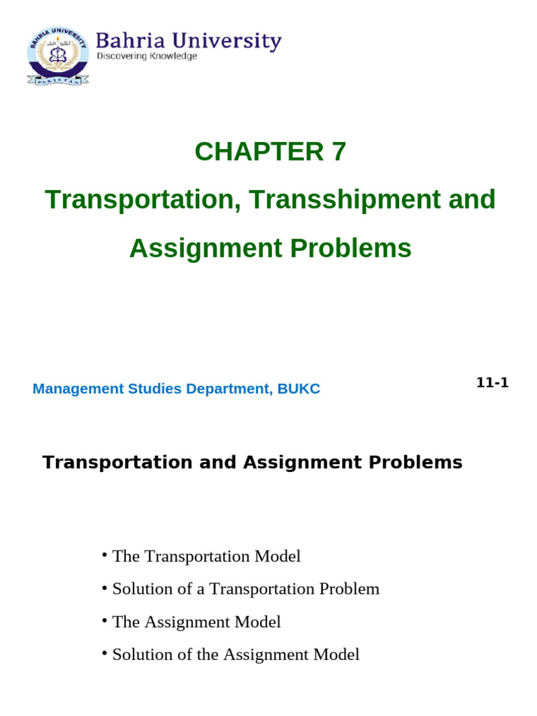 Assignment Problems | PDF