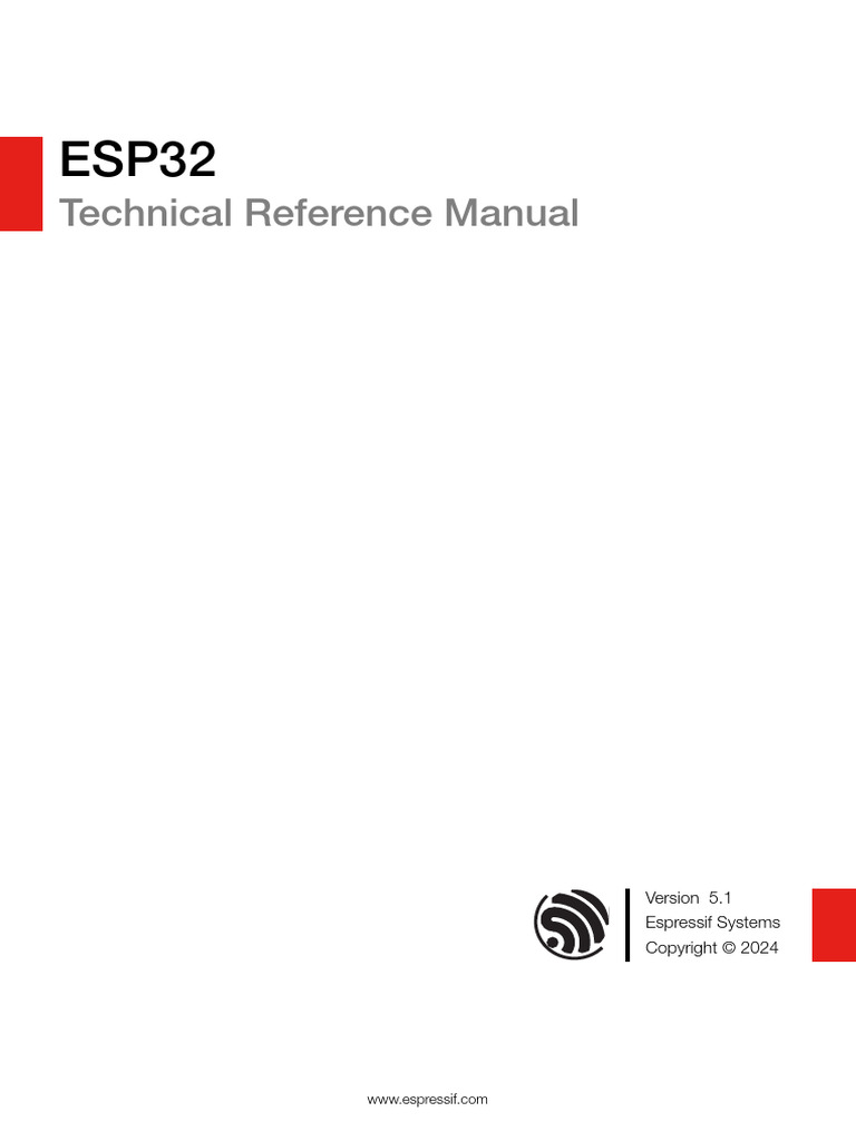 Esp32 Technical Reference Manual en 240804 160218 | PDF
